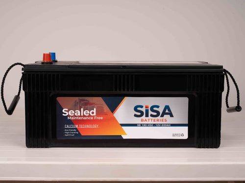 Batterie SISA SB DIN 100 – 12V 100Ah, technologie Calcium, scellée sans entretien