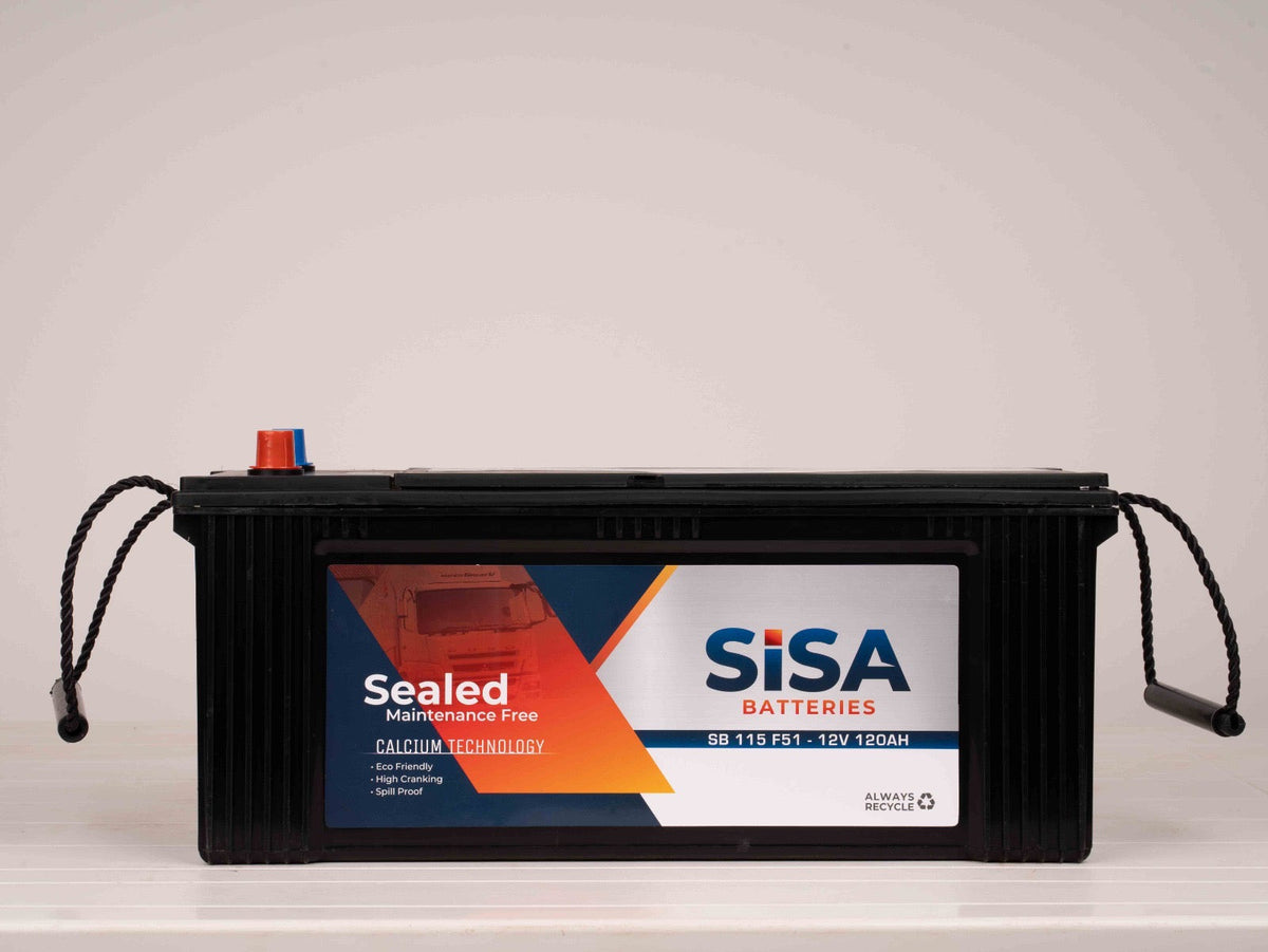 Batterie SISA SB DIN 75 – 12V 75Ah, technologie Calcium, scellée sans entretien