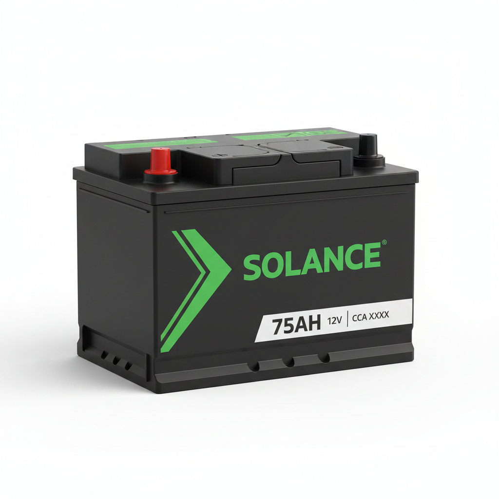 Batterie Solance 12V 75Ah