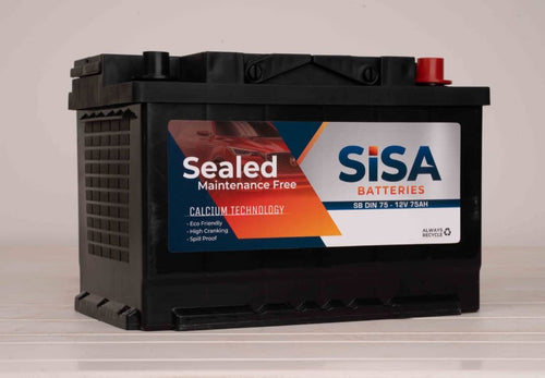 Batterie SISA SB 115 F51 – 12V 120Ah, technologie Calcium, scellée sans entretien